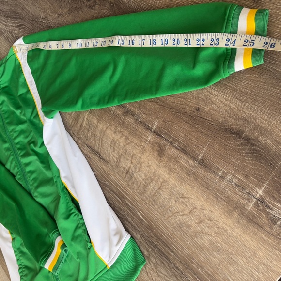 Bright Green Retro Full-Zip Track Jacket - Picture 9 of 11